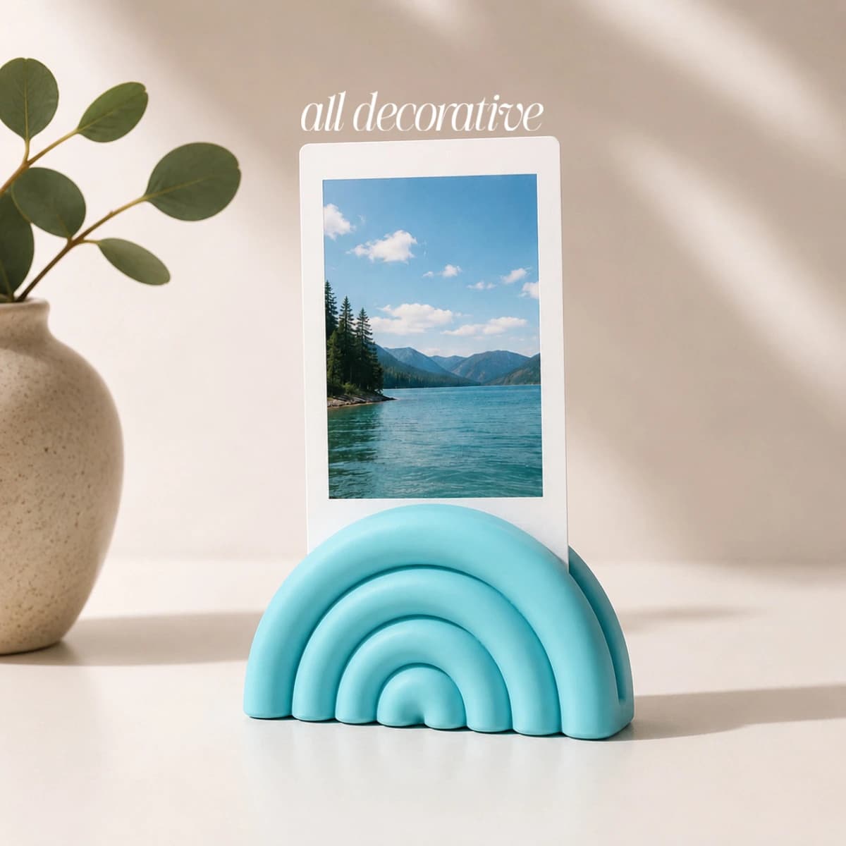 Gökkuşağı Fotoğraf & Instax Kart Tutucu dekorasyon ve tasarım ürünü