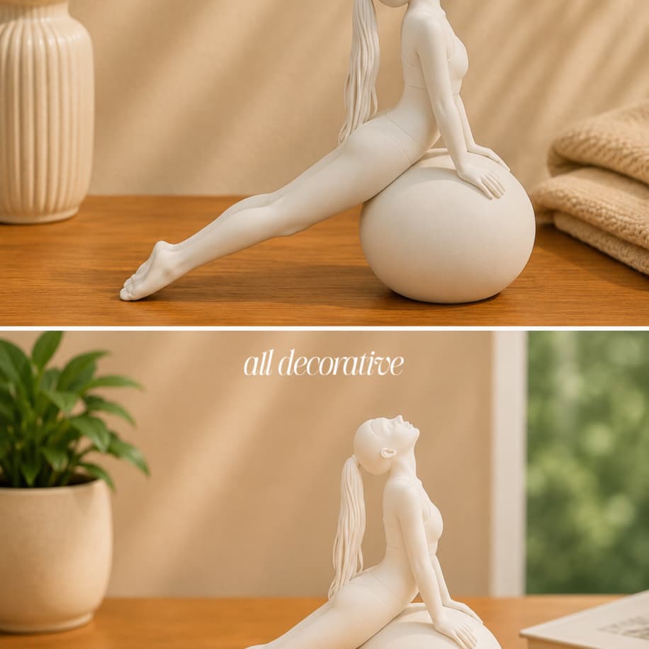 Pilates I 3D baskı dekoratif obje