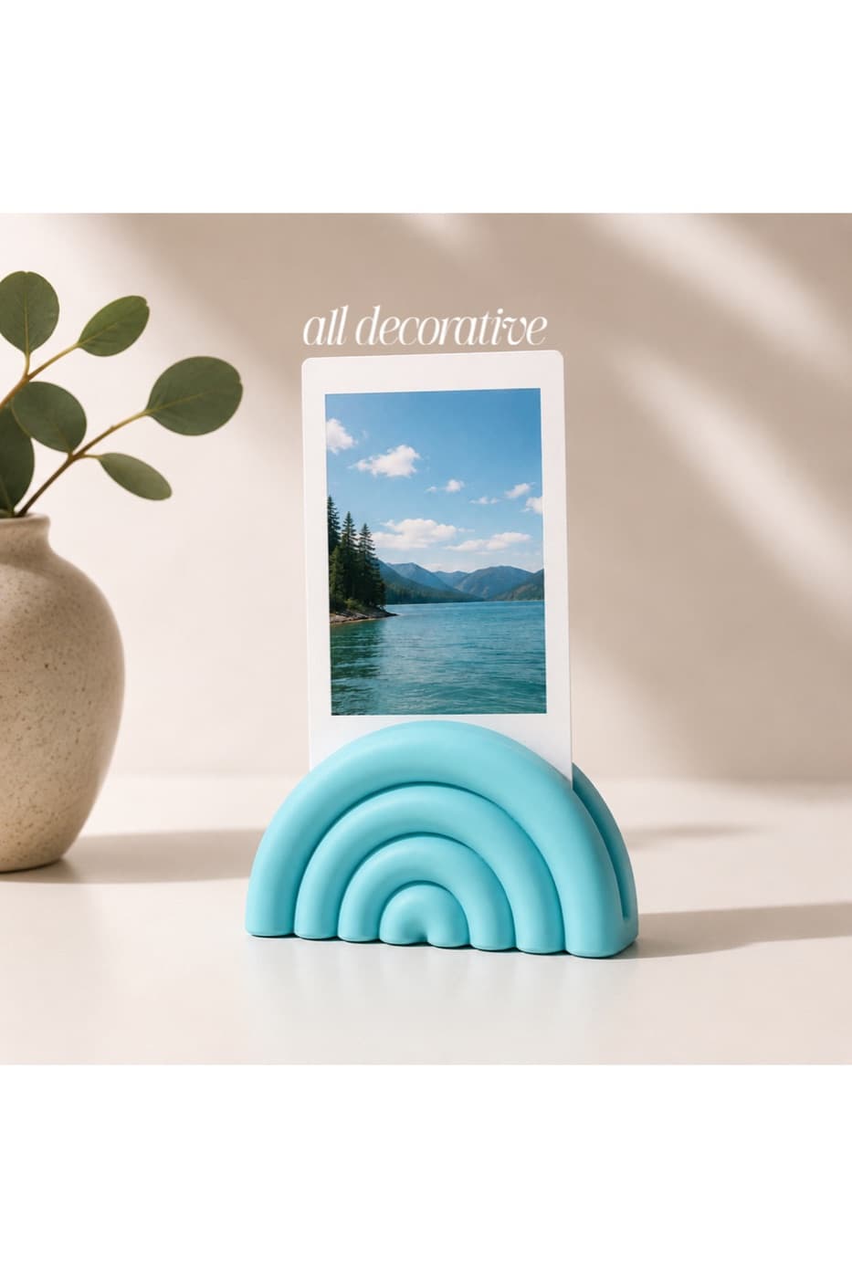 Gökkuşağı Fotoğraf & Instax Kart Tutucu dekorasyon ve tasarım ürünü